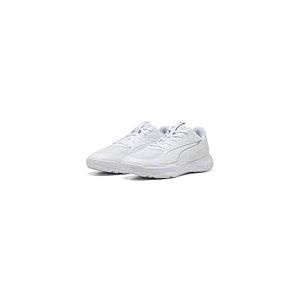 PUMA Accelerate Jr 4 Chaussure de Handball, White Silver, 35 EU