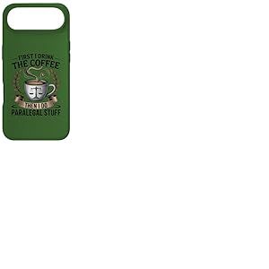 Juridique Professionnel Parajuriste Amoureux du Café Bureau Humour Coque pour iPhone Air