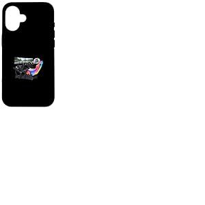 Panda Sim Racing Coque pour iPhone 16