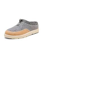 Sorel Mule, tige en feutre, garde-boue en su&egrave;de, doublure en fausse fourrure, assise plantaire amovible en EVA, EVA moul&eacute;e avec le sol - Hommes