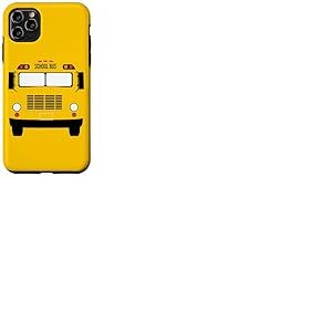 Costume de conducteur de Bus Scolaire Jaune Coque pour iPhone 11 Pro Max