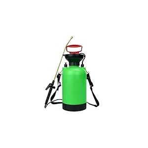HYCHIKA Pulverisateur de Jardin 5L, Pulvisirateur de Jardin Pulv&eacute;risateur &agrave; Pression 5L, Pressure Sprayer, Buse R&eacute;glable, Soupape de Surpression, Pulv&eacute;riser pour Cour, Arrosage, Pelouse et Jardin