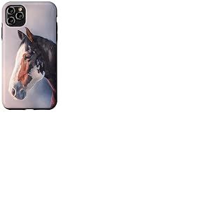 Cheval Équitation Cavalier Cheval Filles Appaloosa Coque pour iPhone 11 Pro Max