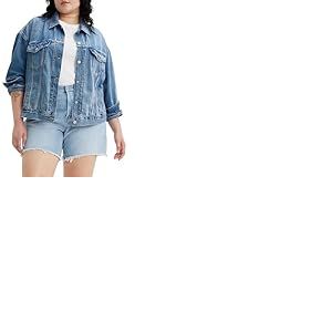 Levi's Veste de camionneur sherpa pour femme, grande taille 90s, TURNING HEADS PLUS, XL grande taille