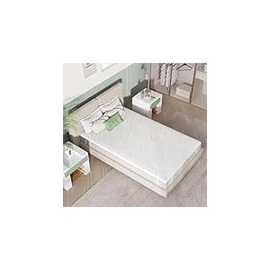 Novilla Surmatelas 120 X 190 CM, Surmatelas en Mousse &agrave; M&eacute;moire de Forme Gel, &Eacute;paisseur 7,5 CM, avec Design Antid&eacute;rapant et Certification de S&eacute;curit&eacute;, sans Odeur, Housse Lavable