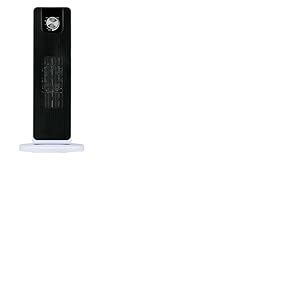 alpina Chauffage Électrique 2000 W - Chauffage Soufflant en Céramique avec Poignée et Protection Antichute - Chauffage Oscillant pour pièces jusqu'à 20 m2-21 x 21 x 46 cm