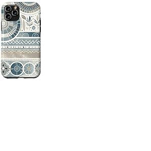 Ambiance tranquille à motifs terreux, mandala bohème Coque pour iPhone 11 Pro