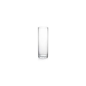 WGVI Vase cylindrique, 10,2 x 30,5 cm (l x H), récipient Floral, Vase à Fleurs, Vase en Verre pour Centre de Table, Terrarium pour fête de Mariage, événement, décoration d'intérieur, Transparent, 1