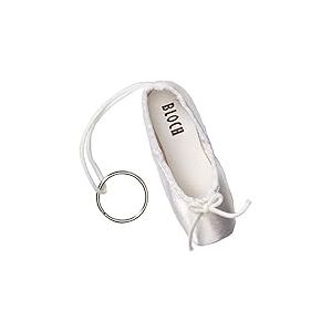 Bloch Unisexe Mini Pointe Chaussure Porte-clés - blanc - Taille unique
