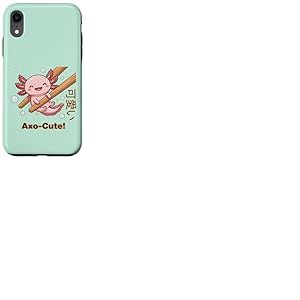 Mignon Baguette Kawaii AXO-Cute Axolotl Food Meme Coque pour iPhone XR