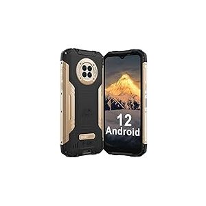 DOOGEE Telephone Portable Incassable, S96GT 2022 Smartphone Incassable Android 12, 6.22" HD+, 8Go/256Go(SD 512Go),48MP Caméra Arrière&32MP Caméra Frontale, 6350mAh,NFC/Etanche/GPS- Or