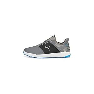 PUMA Men's Ignite Elevate Golf Shoe, Quiet Shade Puma Silver, 41 EU