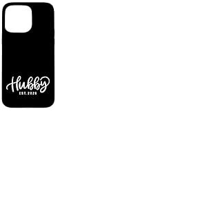 Hubby Est 2026 Just Married Lune de Miel Cadeaux pour Couples Coque pour iPhone 15 Pro Max