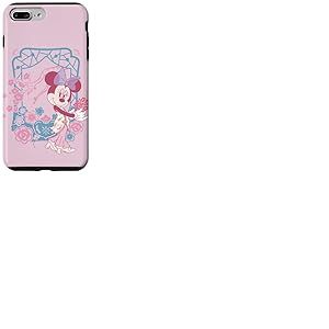 Disney Minnie Mouse Cherry Blossom Festival Spring Sakura Coque pour iPhone 7 Plus/8 Plus