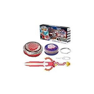 INFINITY NADO Toupie pour Enfants Jouets m&eacute;talliques gar&ccedil;ons, Battle Tops toupie Launcher, Spinning Tops &agrave; partir de 5 6 7 8 9 10 11 12 Ans Garcon Fille Cadeau,Advanced Pack Blazing War Bear