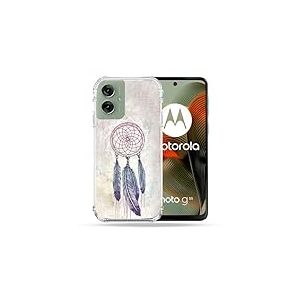Coque Renforcée pour Motorola G55 5G Zen Attrape Reve Blanc