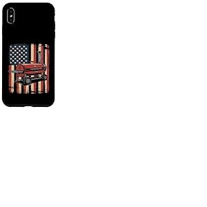Barbecue fumoir Drapeau am&eacute;ricain Patriotique Pitmaster Coque pour iPhone XS Max