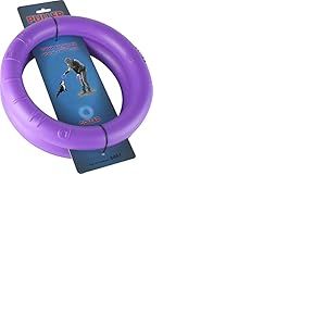 PULLER Jouet Interactif ​pour Chien ​Composé de Deux Anneaux ​​Diamètre ​28​ cm
