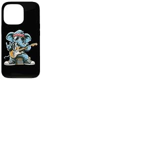 Guitare à Bascule éléphant Cool Attitude Coque pour iPhone 13 Pro