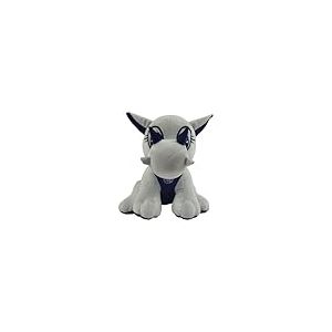 CyP Brands Real Madrid Poup&eacute;e en Peluche Dragon Blanc 25 cm Produit Officiel