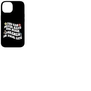 Retro Groovy, vous ne pourrez jamais avoir trop de LORENZO dans votre sac Coque pour iPhone 14