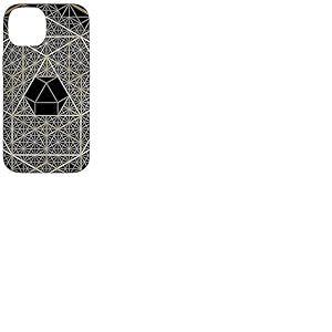 Géométrie sacrée Octaèdre Hexagone Géométrique Hexagone Coque pour iPhone 14