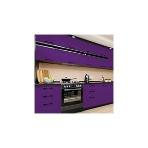 Ambiance Sticker Autocollant Adh&eacute;sif Imperm&eacute;able Vinyle Rouleau pour Cuisine Meuble Armoire Porte - Sticker Mural H60 x L200 cm - Violet