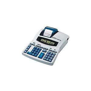 Ibico, Calculatrice imprimante professionnelle 1491X, Fonction de calcul, modification et impression, Blanc/bleu, 300 x 230 x 92 mm, IB404207