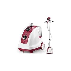Yabano D&eacute;froisseur Vapeur Vertical 1950W, 40 g/min Vapeur Continue, 11 Niveaux de Vapeur, R&eacute;servoir Amovible 1,35L, Chauffe Rapide en 10s, D&eacute;froisseur &agrave; Vapeur pour V&ecirc;tements