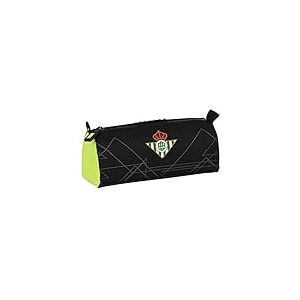 Trousse d'écolier Real Betis Balompié Noir Citron 21 x 8 x 7 cm