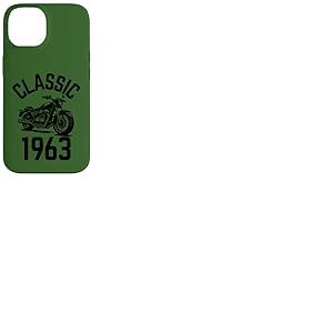 Classique 1963 avec moto Coque pour iPhone 14