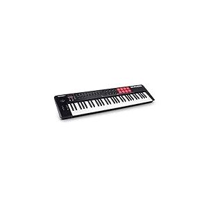 M-AUDIO Oxygen 61 (MKV) – Clavier maître 61 touches MIDI USB avec pads de rythme, modes Smart Chord et Scale, arpégiateur et pack de sons Native Instruments (intégration NKS)