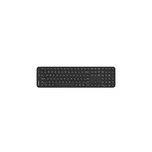 Contour Balance Keyboard | Full-Size Wireless Keyboard with USB Receiver | UK Layout | Numeric Keypad | Home and Office | for Windows and Mac
