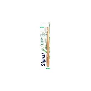 SIGNAL Brosse à Dents Souple Bambou 100 pourcent Naturel x1