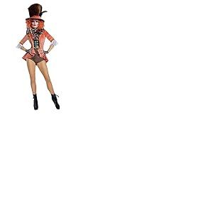 Starline Costume de chapelier aventureux pour femme, Multicolore, Large