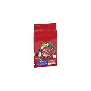 Purina ONE Medium Maxi Croquettes pour Chien Moyen et Grand Adulte avec bœuf, Sac de 7 kg
