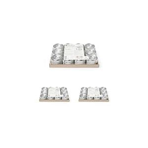 HENDI Pâte combustible pour chafing dish en boîte, ± 3 heures, 12 pcs, pour réchauffer les récipients, pour maintenir les aliments au chaud, pour Chafing Dish, 200gr (Lot de 3)