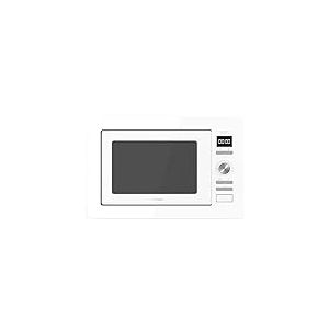 Cecotec Micro-ondes encastrable numérique et tactile GrandHeat 2500 Built-in Touch SteelBlack, 900 W de puissance. 25 L, gril de 1000 W, 8 fonctions préréglées, Minuterie (Blanc)