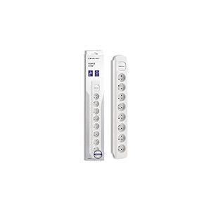 QOLTEC 50280 Power Strip 8 SOCKETS 1.8M White