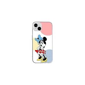 ERT GROUP Coque de t&eacute;l&eacute;phone Portable pour Iphone 14 Original et sous Licence Officielle Disney Motif Minnie 078 Parfaitement adapt&eacute; &agrave; la Forme du t&eacute;l&eacute;phone Portable, Coque en TPU
