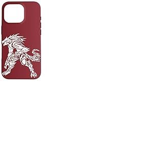 Loup-garou tribal Coque pour iPhone 16 Pro
