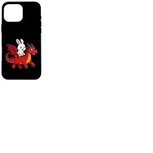 Lapin lapin rouge dragon équitation zoo amoureux des animaux garçons filles Coque pour iPhone 16 Pro Max