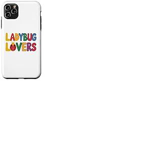 Adorable Coccinelle pour Hommes, Femmes, Enfants, Insectes, Amateurs de coccinelles Coque pour iPhone 11 Pro Max