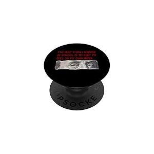 Yeux de Couleur Marron sur Votre Propre Papier Bordeaux Rouge Bordeaux PopSockets PopGrip Adh&eacute;sif