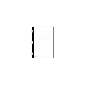 Rocketbook Pro Page Pack, lot de 20 feuilles lignées pour bloc-notes Pro, écrivez, numérisez, effacez, réutilisez, format exécutif : 15,2 x 22,4 cm
