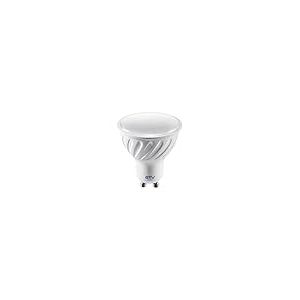Lampe LED GTV spot GU10 6400K blanc froid, lumineuse &ndash; sans scintillement, durable &ndash; pour &eacute;clairage LED cuisine et salon