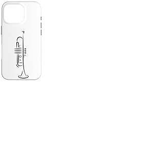 Trompette Dessin d'orchestre Coque pour iPhone 16 Pro