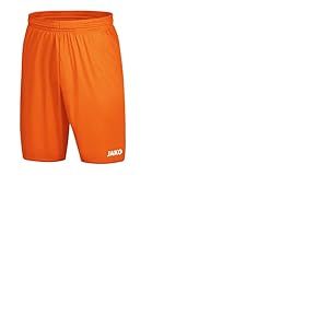 JAKO - Pantalon De Sport Manchester 2.0, Mixte Enfant, Orange Fluo, 104