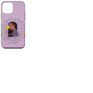 Coque pour iPhone 12 mini Disney Wish Cercle de nez à nez Asha et étoile