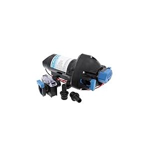 Jabsco 31395-4012-3A Par-Max 3 Pompe d'alimentation en eau douce marine : 12 V, 3 GPM, fermeture à 40 PSI.